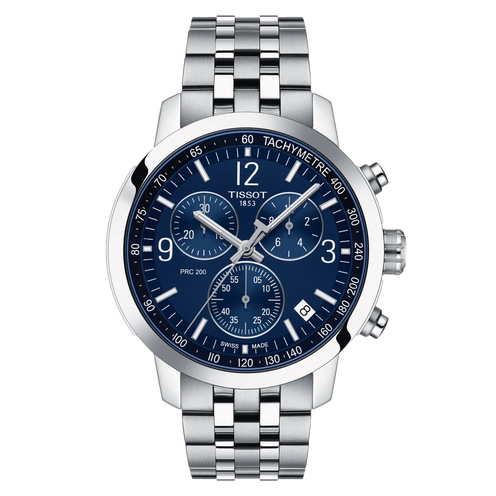 Tissot Watch PCC 200 Chronograph 42mm Blue Quartz Steel T114.417.11.047.00