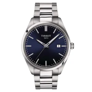 Tissot watch pr 100 40mm blue quartz steel t150.410.11.041.00