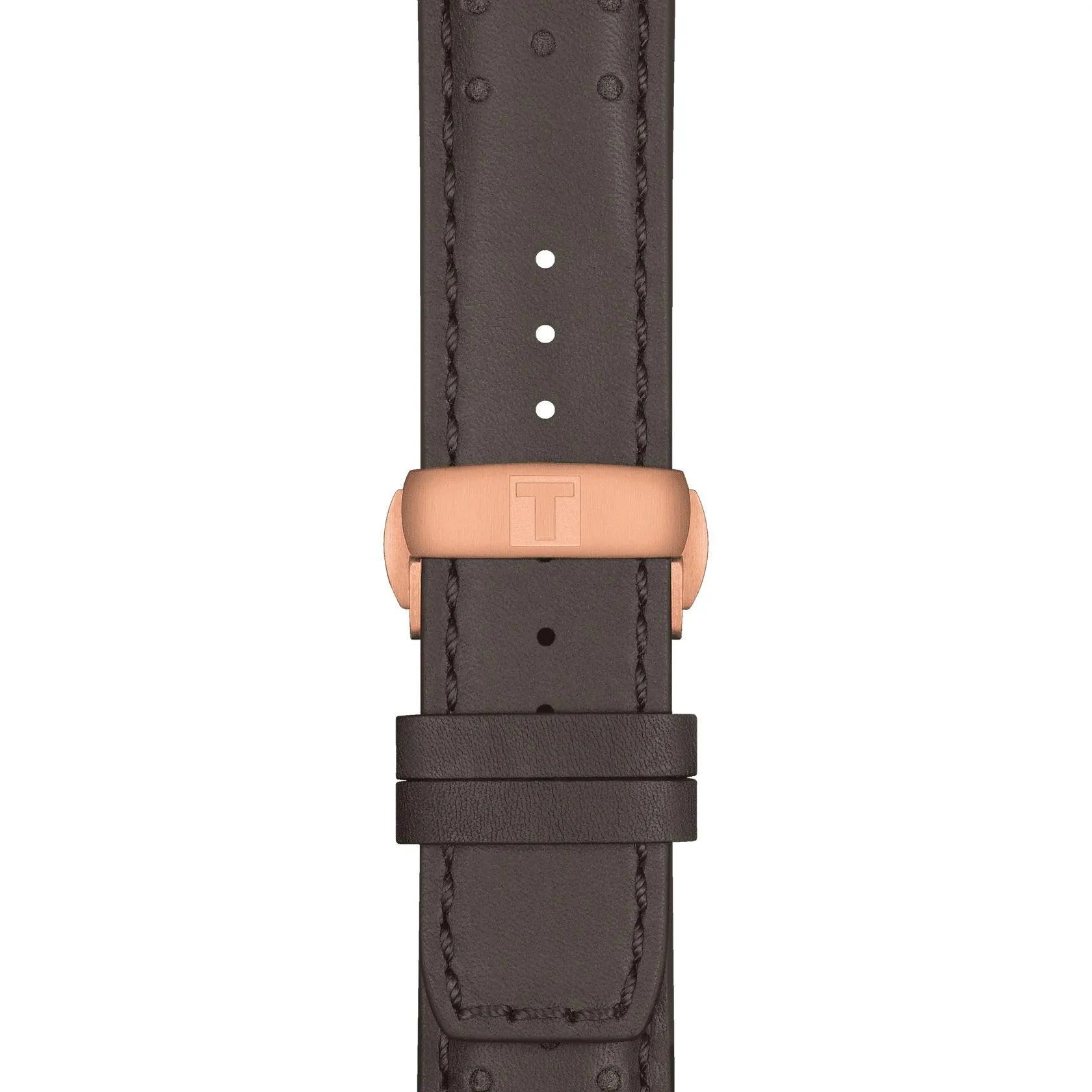 Tissot watch prs 516 chronograph 45mm gray quartz steel finish pvd gold pink t131.617.36.082.00