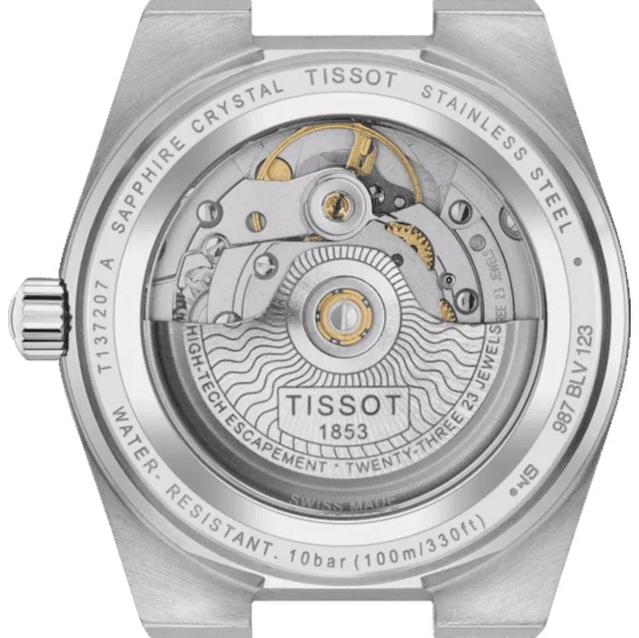 Tissot watch prx powermatic 80 35mm Black Automatic Steel T137.207.11.051.00