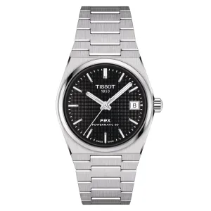 Tissot watch prx powermatic 80 35mm Black Automatic Steel T137.207.11.051.00