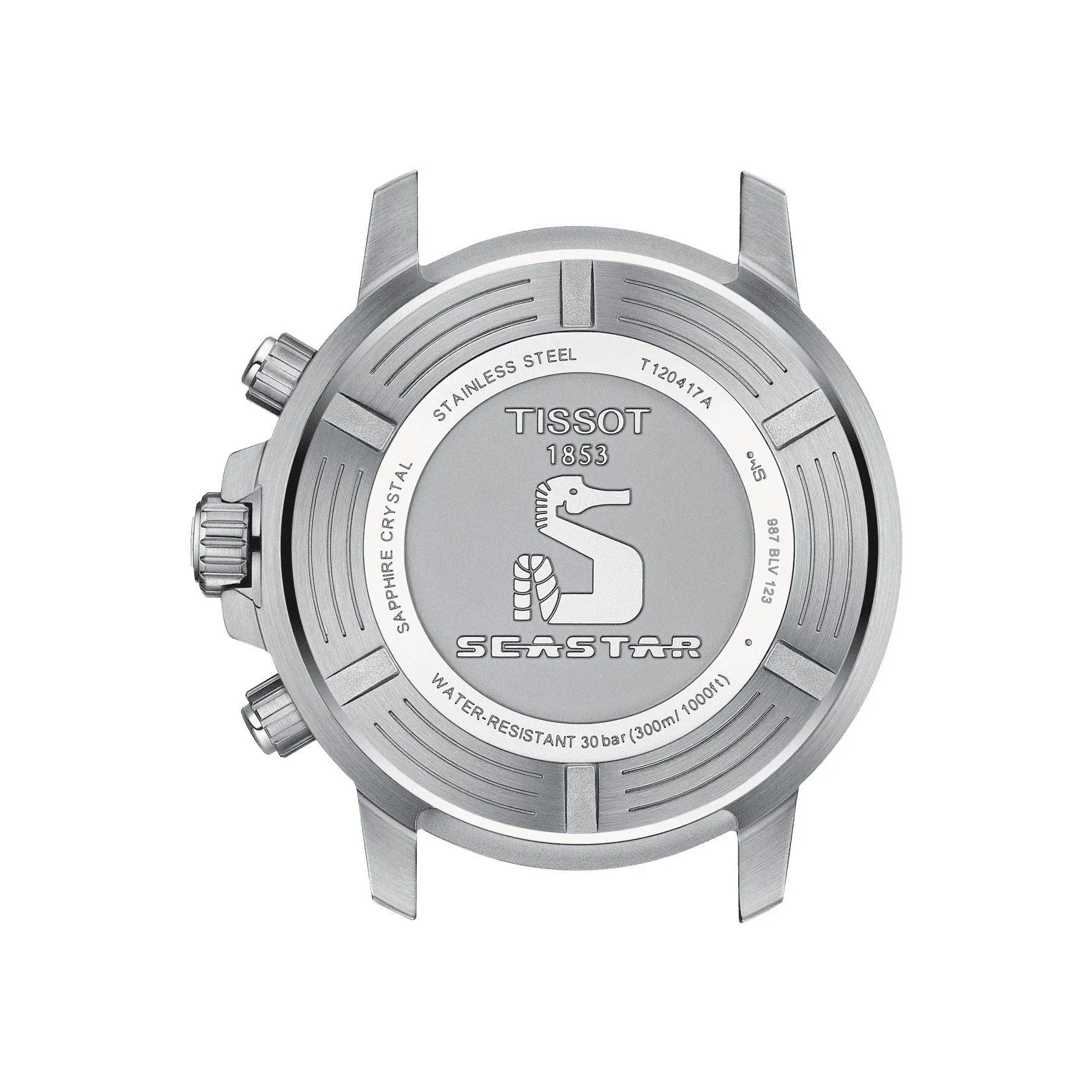 Tissot watch Seastar 1000 Chronograph 45mm Black Quartz Steel Tissot Clock Seastar 1000 Chronograph 45mm Quartz Steel T120.417.17.051.02