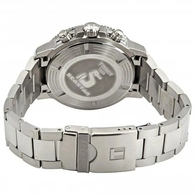 Tissot watch Seastar 1000 Chronograph 45mm blue quartz steel t120.417.11.041.00