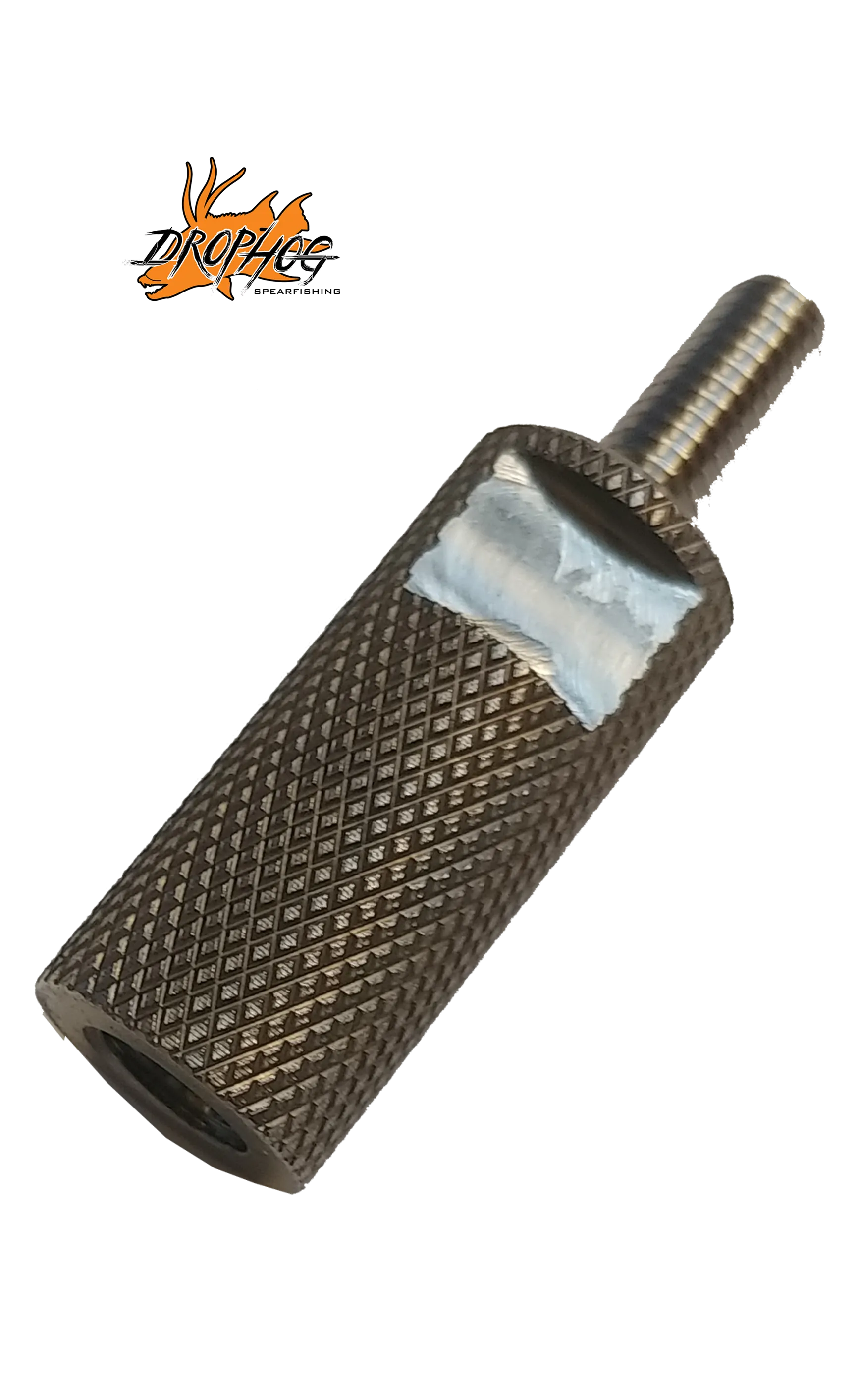 Titanium Polespear Adapter W / Wrench Slot - 8mm Female to 6mm Male - F8-M6 - (Adaptor)