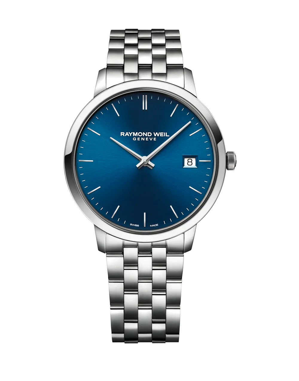 Toccata Classic Men's Steel Blue Dial Quartz Watch