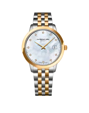 Toccata Ladies White Mother-of-Pearl Dial Quartz Watch
