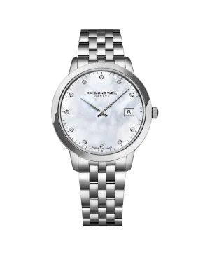 Toccata Ladies White Mother-of-Pearl Dial Quartz Watch