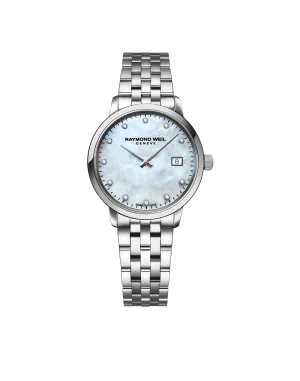 Toccata Ladies White Mother-of-Pearl Diamond Quartz Watch