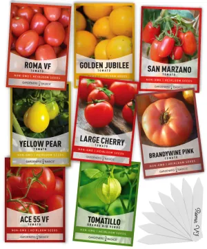 Tomato Seed Assortment | 8 Variety Pack