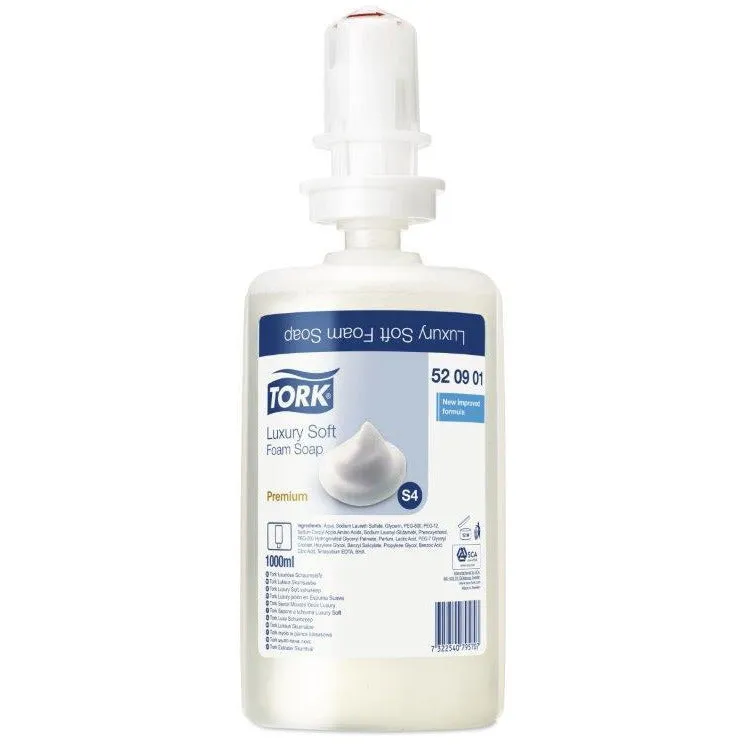 Tork S4 Luxury Foam Soap (520901)