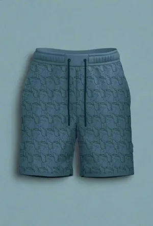 Total War Endgame Graphic Print SweatShort - Yale Blue