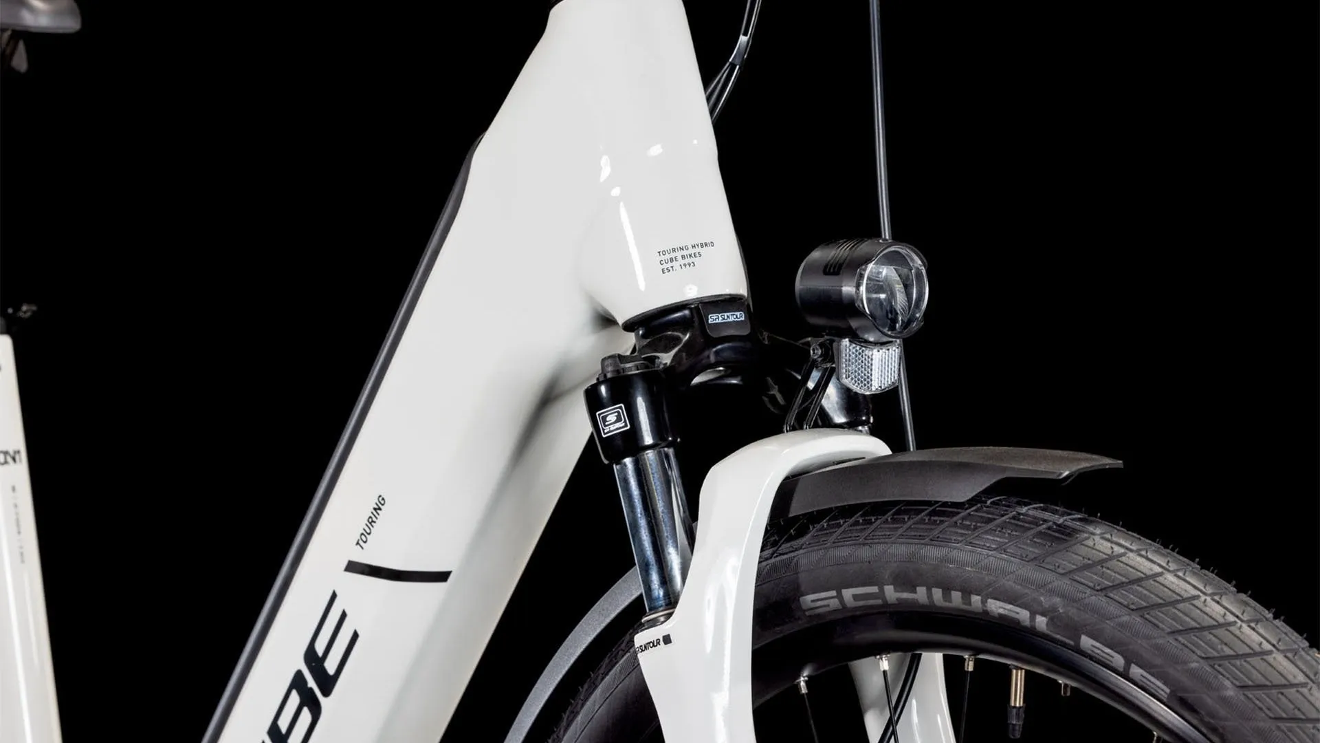 Touring Hybrid One 500 Easy Entry Electric Bike Grey Black (2025)