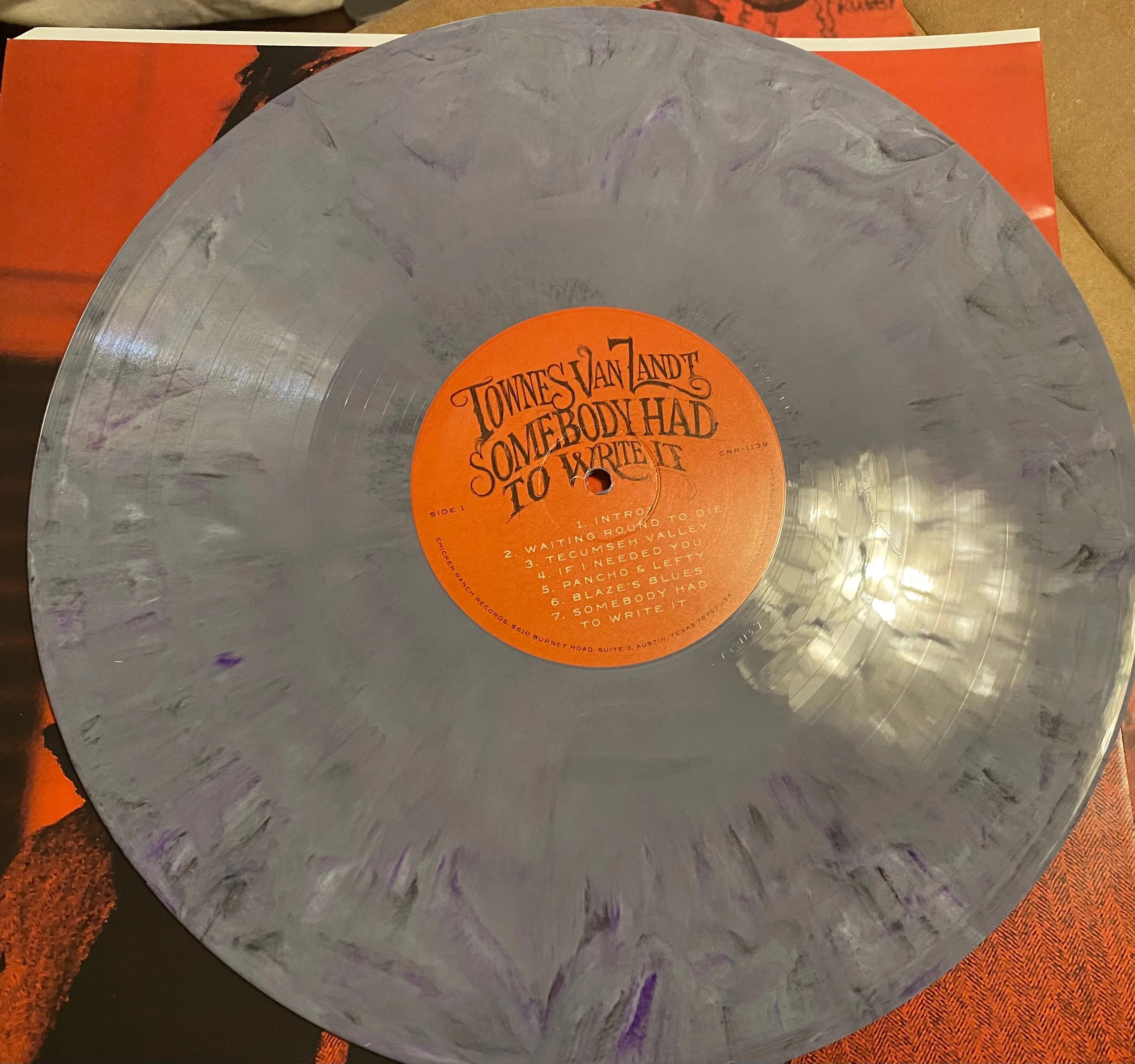 Townes Van Zandt- Somebody Had to Write It LP