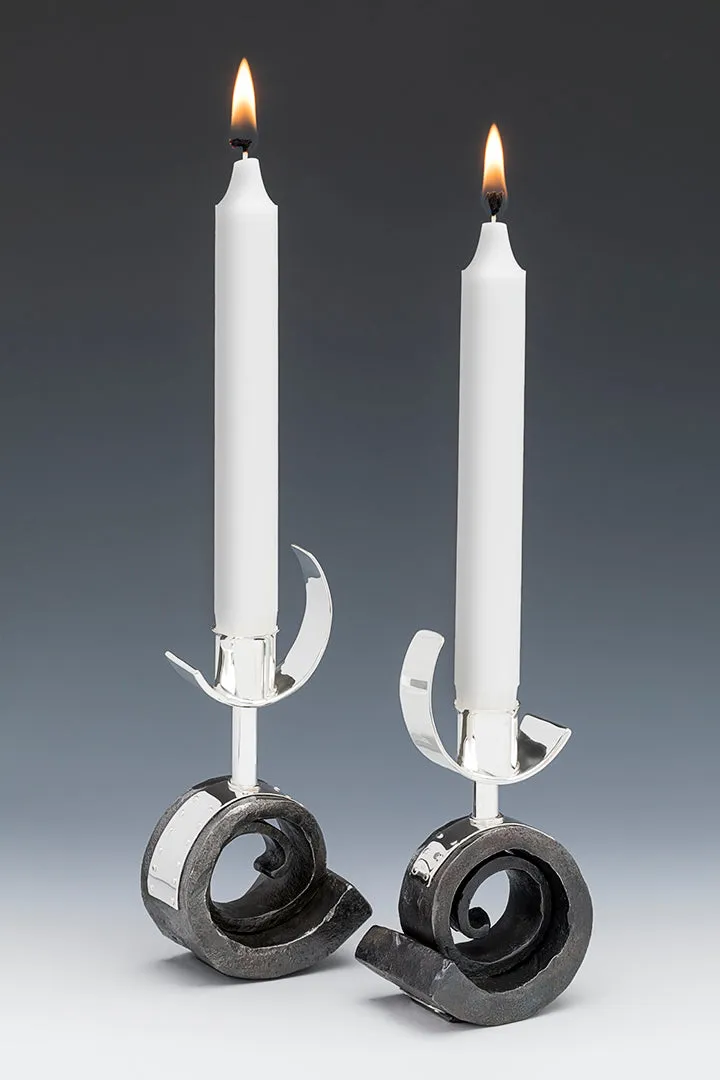 Treble Clef Candlesticks