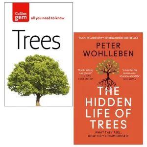 Trees Collins Gem By Alastair Fitter And The Hidden Life Of Trees By Peter Wohlleben 2 Books Collection Set