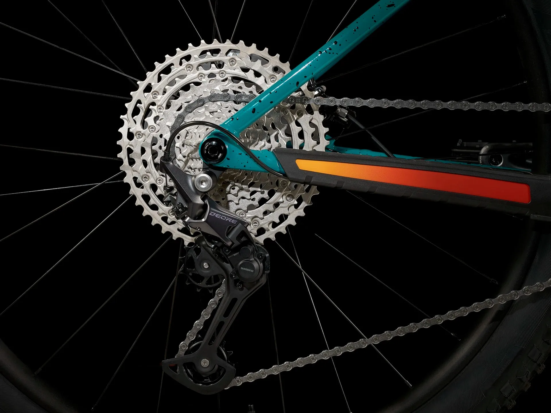 Trek Roscoe 7 Bike 2023 Teal/Black DEMO