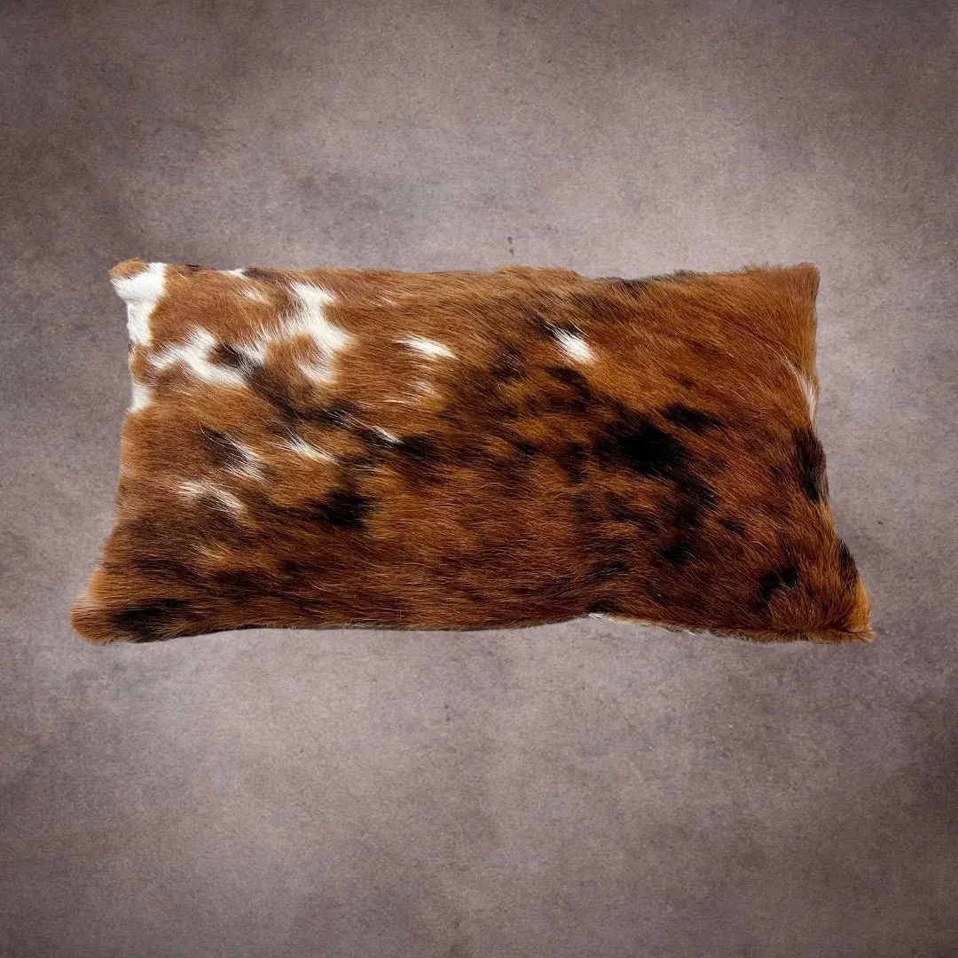 Tricolor Cowhide Pillow Cover---PL054