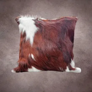 Tricolor Cowhide Pillow Cover---PL091