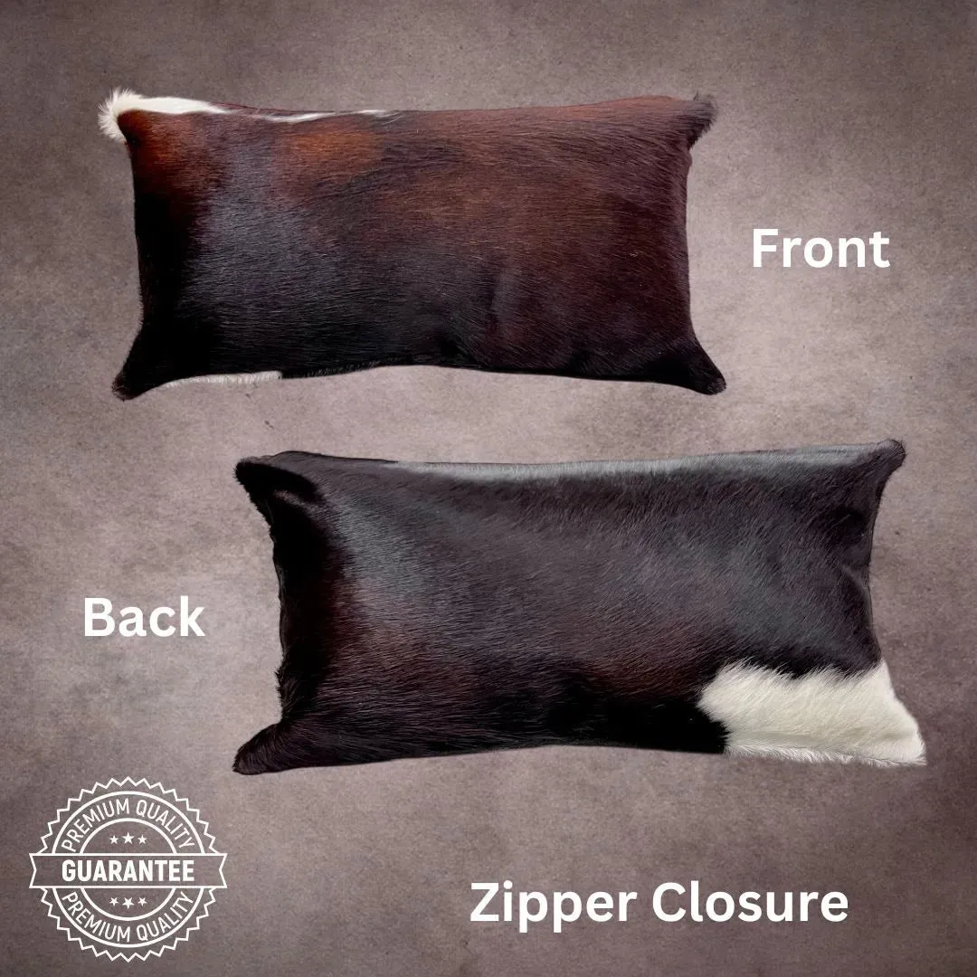 Tricolor Cowhide Pillow Cover---PL117