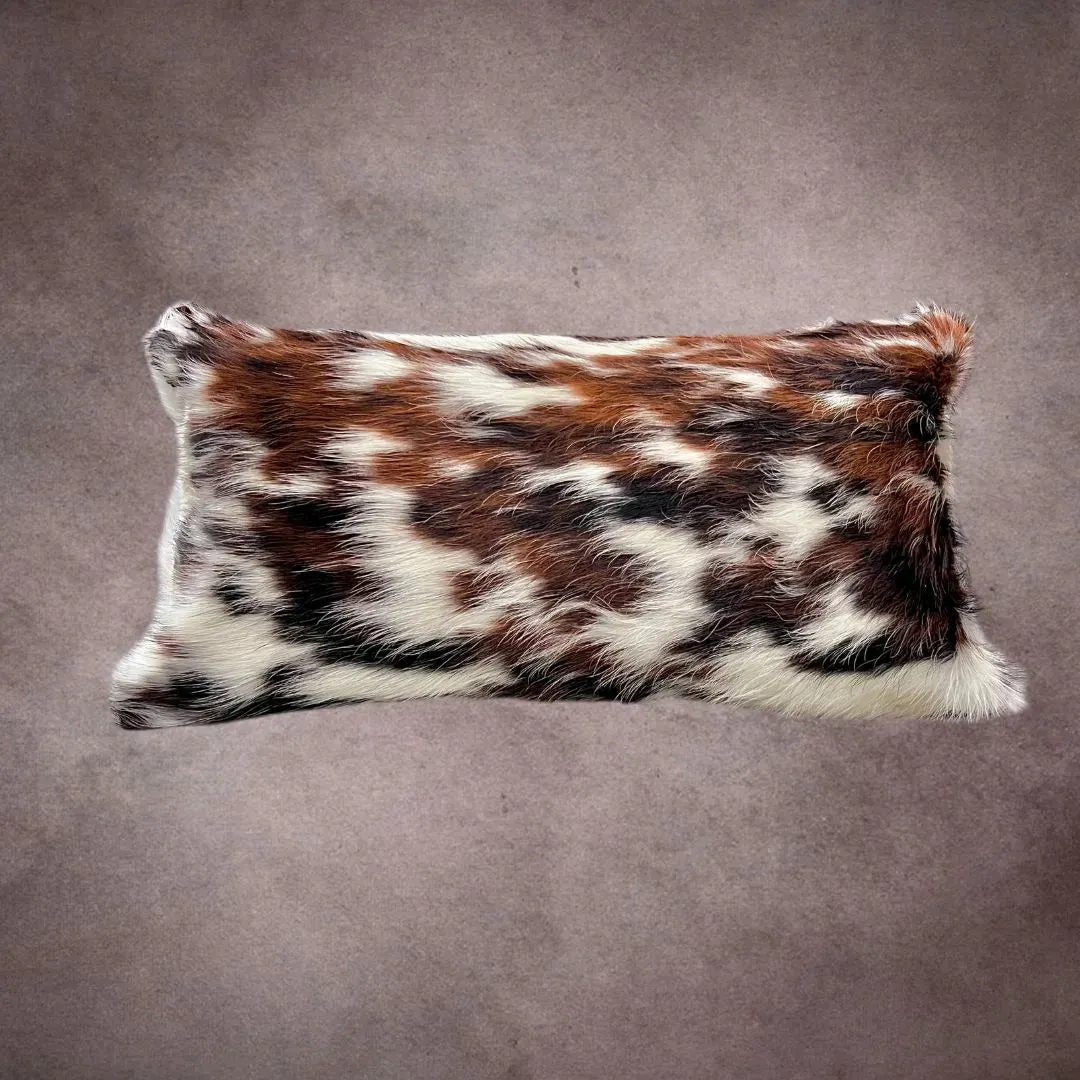 Tricolor Cowhide Pillow Cover---PL125