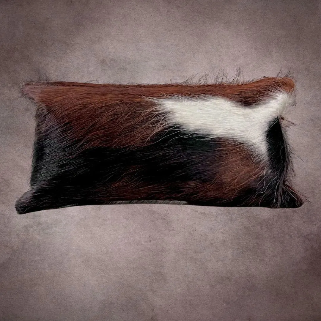 Tricolor Cowhide Pillow Cover---PL126