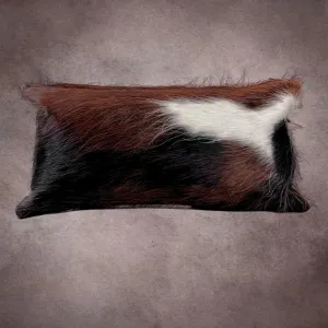 Tricolor Cowhide Pillow Cover---PL126