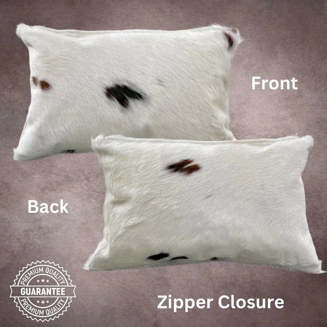 Tricolor Cowhide Pillow Cover---PL130