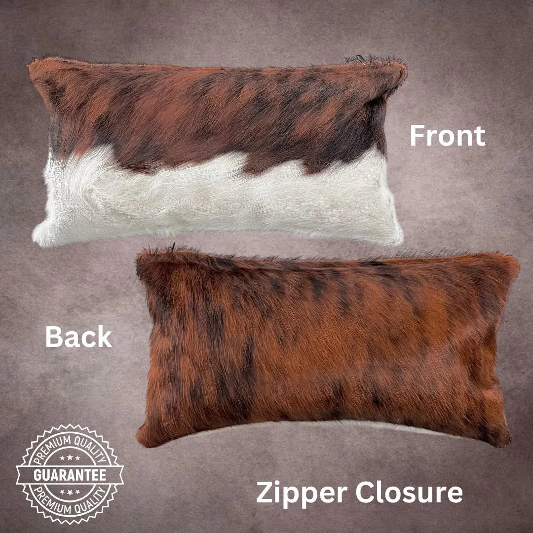 Tricolor Cowhide Pillow Cover---PL132