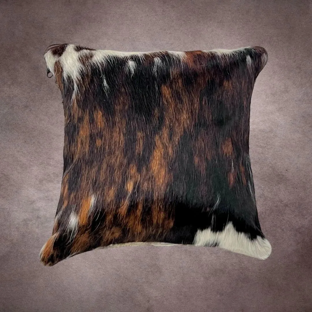 Tricolor Cowhide Pillow Cover---PL142