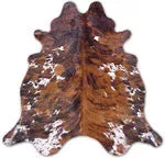 Tricolor Premium Brazilian Hide, XL CH06N DZ