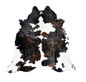 Tricolor Premium Brazilian Hide, XL CH06N DZ