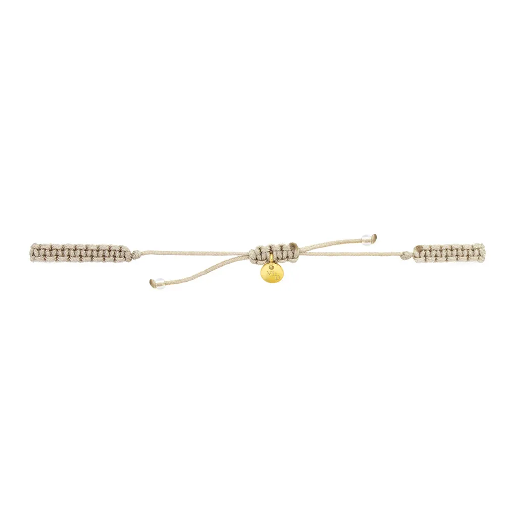 Trimurti Vishnu Gray Quartz Elegant Bracelet  |  Favora - Trinity