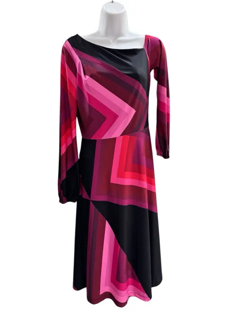TRINA TURK Size 0 red and black Dress