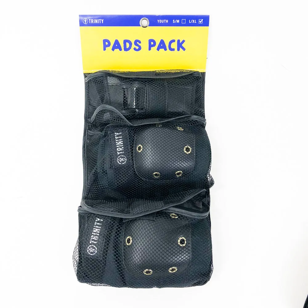 Trinity Youth Pad Pack for skateboard protection