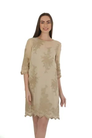 TS Dress Embroidered Mini Dress