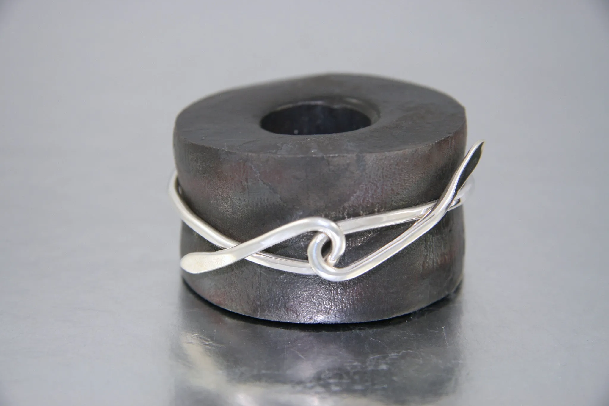 Tying the Knot Short Candleholder