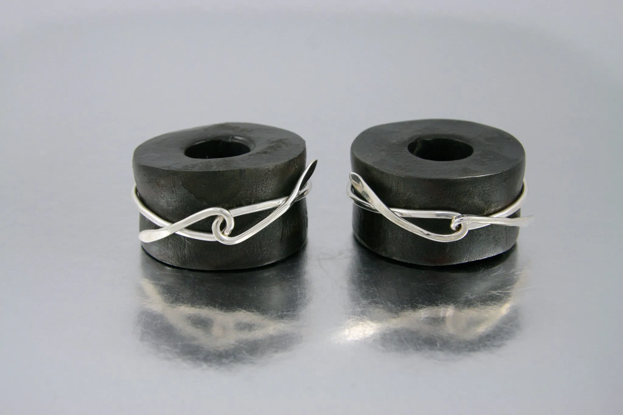 Tying the Knot Short Candleholder