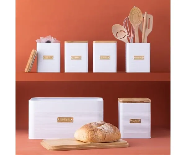 Typhoon Otto White Bread Bin TY1401116