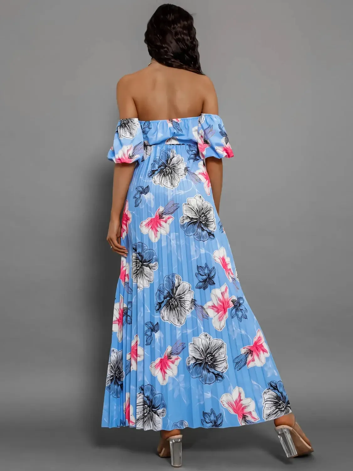 'Ulrika' Short Sleeve Midi Dress