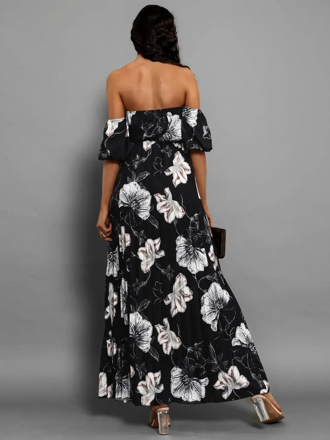 'Ulrika' Short Sleeve Midi Dress
