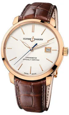 Ulysse Nardin - Classico Automatic - Rose Gold - Leather Strap