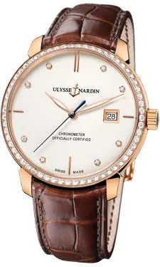 Ulysse Nardin - Classico Automatic - Rose Gold - Leather Strap