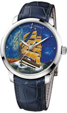 Ulysse Nardin - Classico Enamel - White Gold
