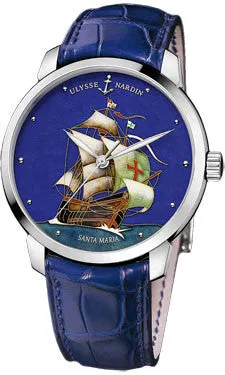 Ulysse Nardin - Classico Enamel - White Gold