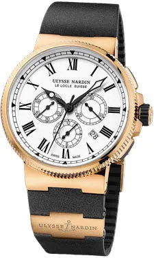 Ulysse Nardin - Marine Chronograph Manufacture - Rose Gold