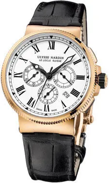 Ulysse Nardin - Marine Chronograph Manufacture - Rose Gold
