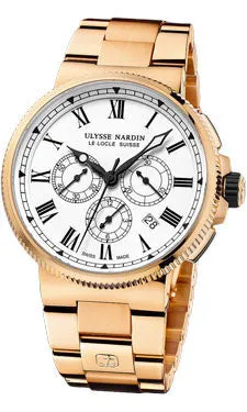Ulysse Nardin - Marine Chronograph Manufacture - Rose Gold