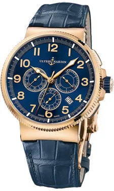 Ulysse Nardin - Marine Chronograph Manufacture - Rose Gold