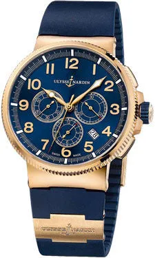 Ulysse Nardin - Marine Chronograph Manufacture - Rose Gold