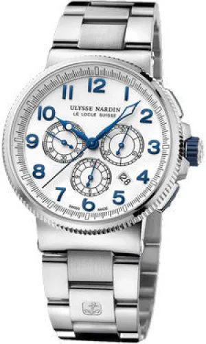 Ulysse Nardin - Marine Chronograph Manufacture - Stainless Steel and Titanium